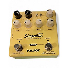 Used NUX Floor Stageman Guitar Preamp