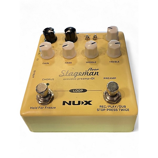 Used NUX Floor Stageman Guitar Preamp