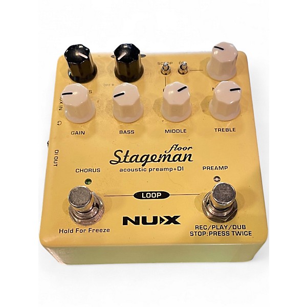 Used NUX Floor Stageman Guitar Preamp