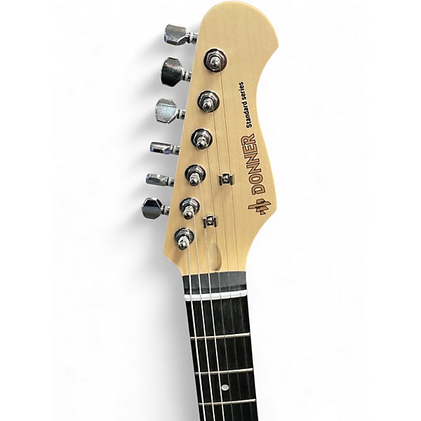 Used Donner Standard Series Gray Solid Body Electric Guitar