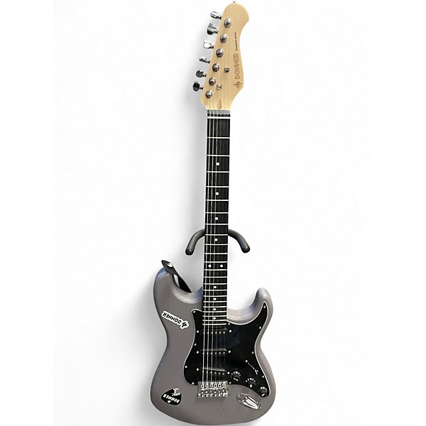 Used Donner Standard Series Gray Solid Body Electric Guitar