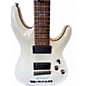 Used Schecter Guitar Research Demon 7 String DIAMOND SERIES White Solid Body Electric Guitar