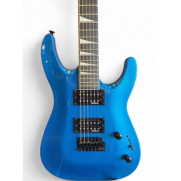 Used Jackson JS22 Dinky Blue Solid Body Electric Guitar