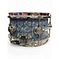 Used DW 10in ALL MAPLE SNARE BARRACUDA BLUE Drum