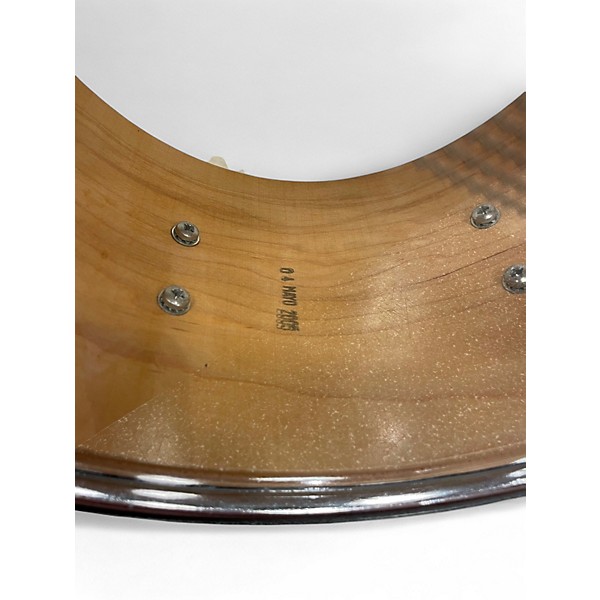 Used DW 10in ALL MAPLE SNARE BARRACUDA BLUE Drum