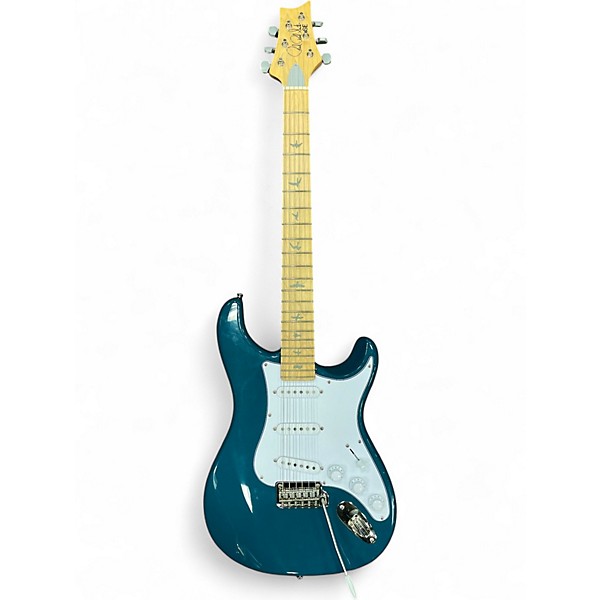 Used PRS SE Silver Sky stone blue Solid Body Electric Guitar