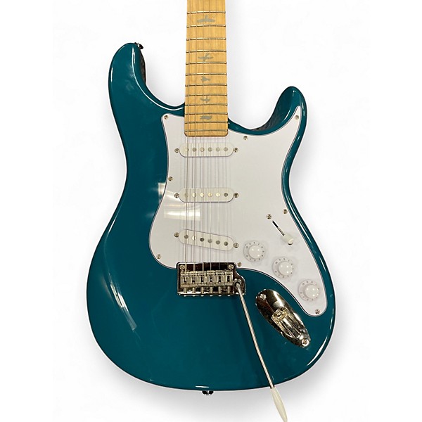 Used PRS SE Silver Sky stone blue Solid Body Electric Guitar