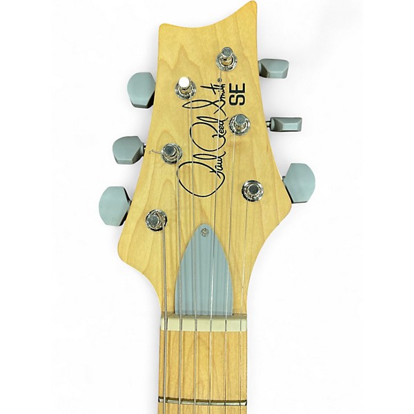 Used PRS SE Silver Sky stone blue Solid Body Electric Guitar