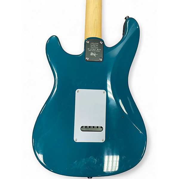 Used PRS SE Silver Sky stone blue Solid Body Electric Guitar