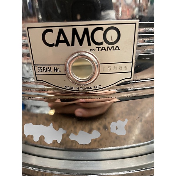 Used Camco By Tama 14in Chrome Snare Steel Drum