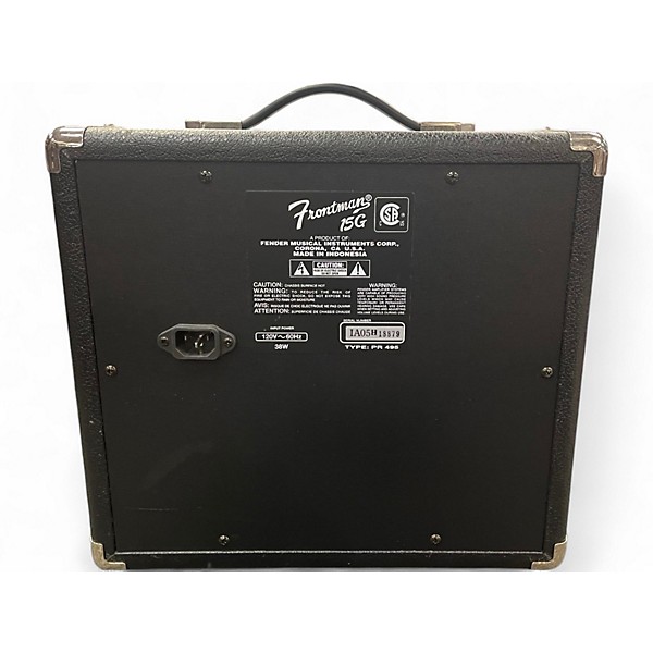 Used Fender Frontman 15G 15W Guitar Combo Amp
