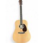 Used Martin DX2E Natural Acoustic Electric Guitar thumbnail