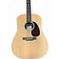 Used Martin DX2E Natural Acoustic Electric Guitar