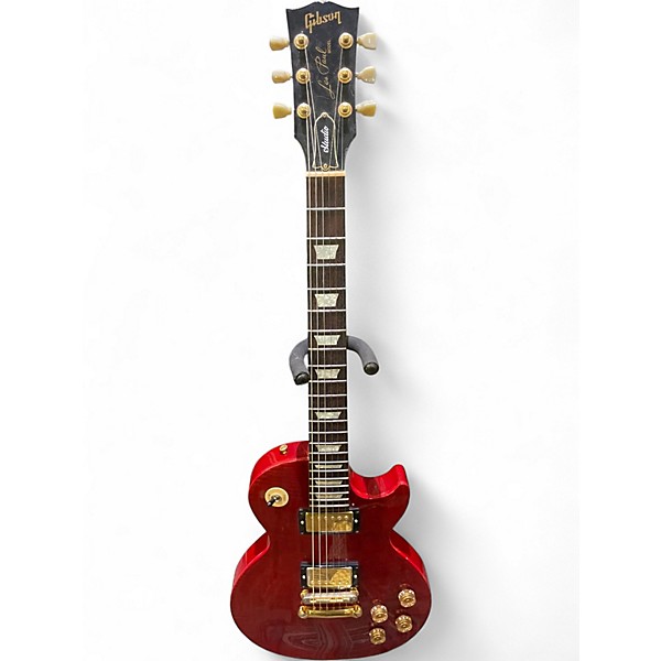 Used Gibson Les Paul Studio Deluxe Red Solid Body Electric Guitar
