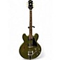 Used Epiphone ES335 IG Green Hollow Body Electric Guitar thumbnail