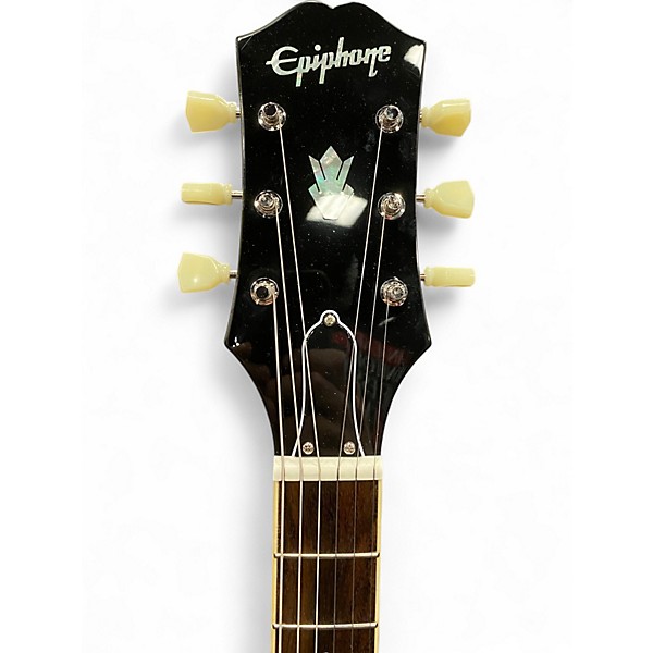 Used Epiphone ES335 IG Green Hollow Body Electric Guitar