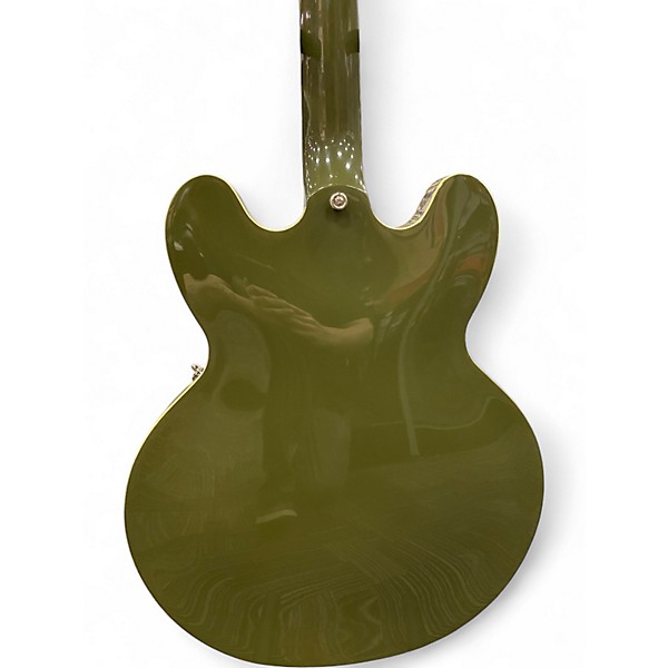 Used Epiphone ES335 IG Green Hollow Body Electric Guitar