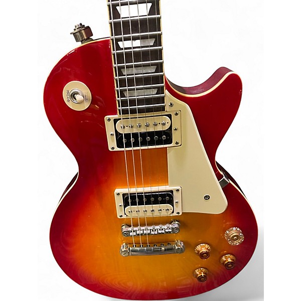 Used Epiphone Les Paul Traditional Pro Cherry Sunburst Solid Body Electric Guitar