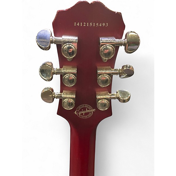 Used Epiphone Les Paul Traditional Pro Cherry Sunburst Solid Body Electric Guitar