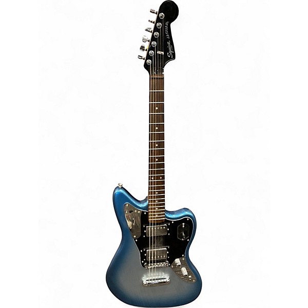 Used Squier JAGUAR SKY BURST Solid Body Electric Guitar