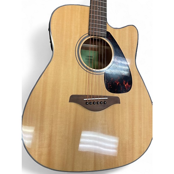 Used Yamaha FGX800C Natural Acoustic Electric Guitar
