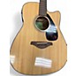 Used Yamaha FGX800C Natural Acoustic Electric Guitar