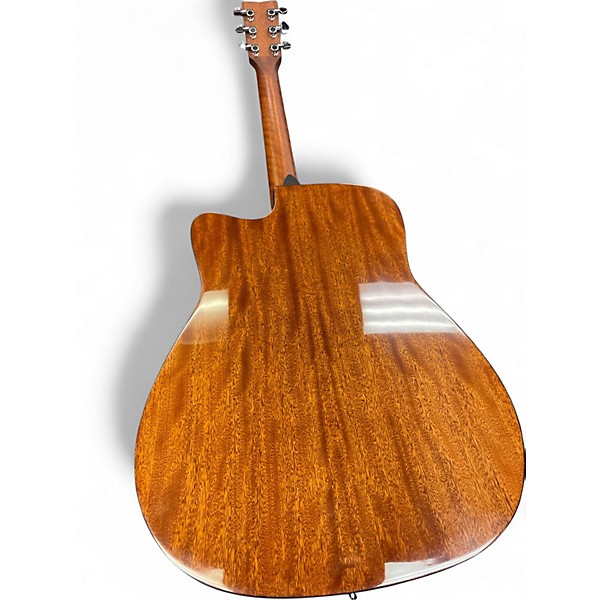 Used Yamaha FGX800C Natural Acoustic Electric Guitar