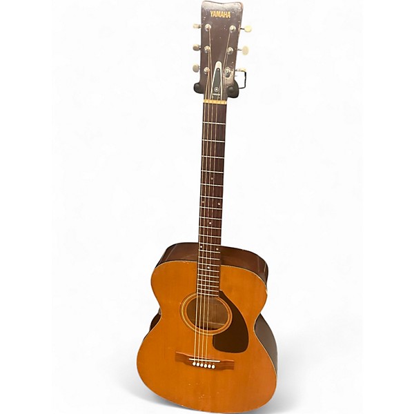 Used Yamaha fg110 red label Natural Acoustic Guitar