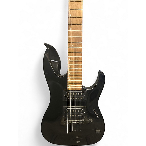 Used Mitchell MM100 Mini Black Solid Body Electric Guitar