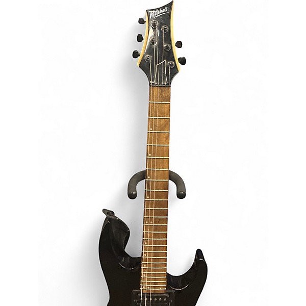 Used Mitchell MM100 Mini Black Solid Body Electric Guitar