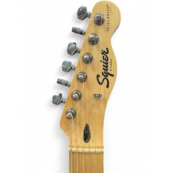 Used Squier Sonic Telecaster Butterscotch Blonde Solid Body Electric Guitar
