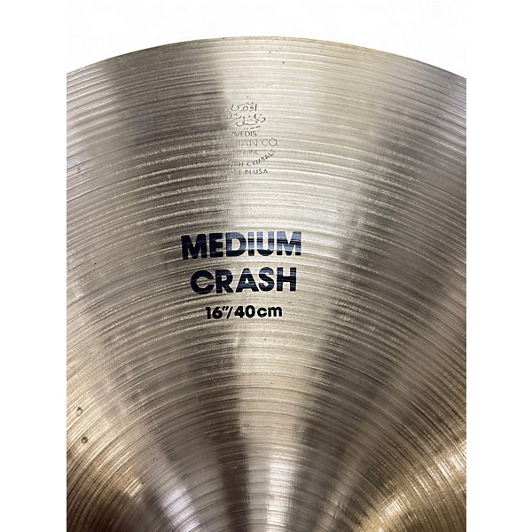 Used Zildjian 16in A Series Medium Crash Cymbal