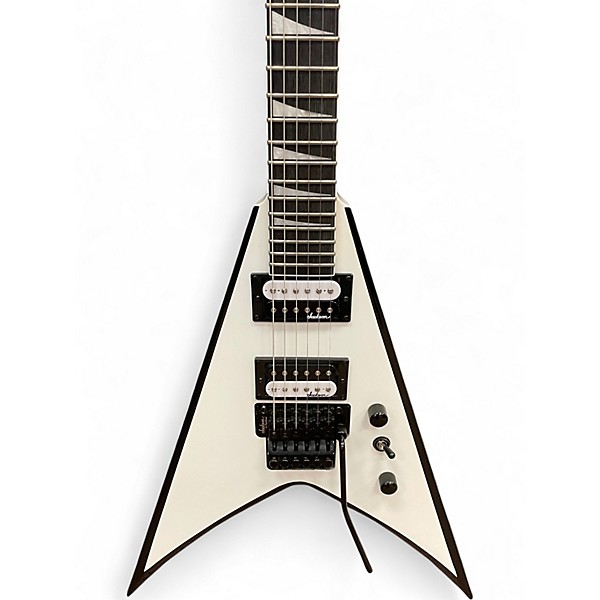 Used Jackson JS32 King V WHITE Solid Body Electric Guitar