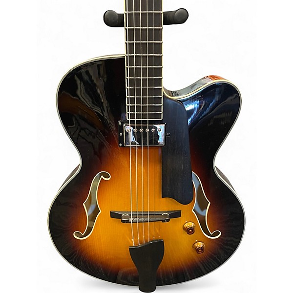 Used Eastman AR503CE Sunburst Hollow Body Electric Guitar