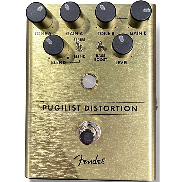 Used Fender Pugilist Distortion Effect Pedal