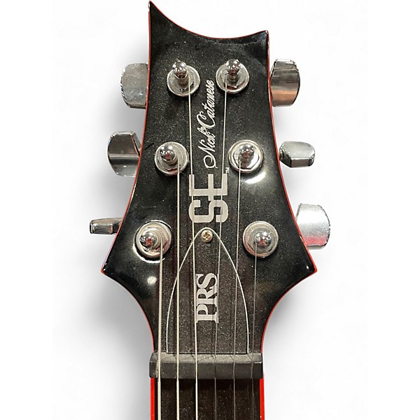 Used PRS Nick Catanese Signature SE black and red Solid Body Electric Guitar