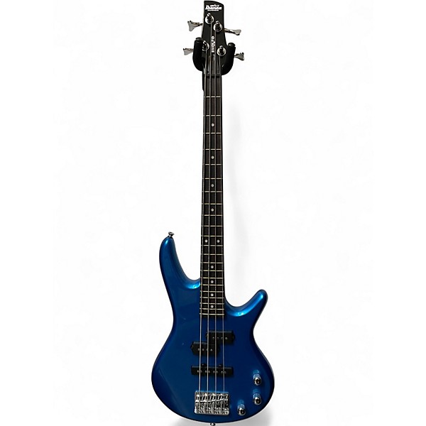 Used Ibanez GSRM20 Mikro Short Scale STRALIGHT BLUE Electric Bass Guitar