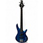 Used Ibanez GSRM20 Mikro Short Scale STRALIGHT BLUE Electric Bass Guitar thumbnail