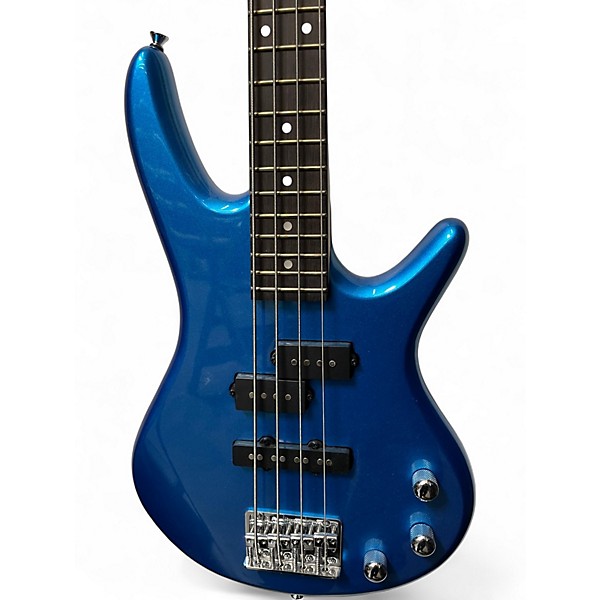 Used Ibanez GSRM20 Mikro Short Scale STRALIGHT BLUE Electric Bass Guitar