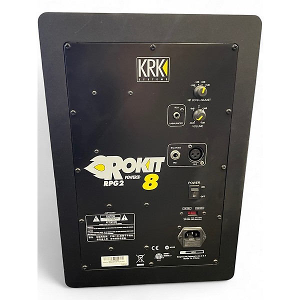 Used KRK ROKIT RP8 G2 PAIR Powered Monitor