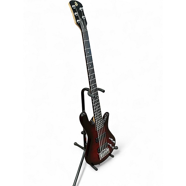 Used Spector Legend 5 Standard BLACK CHERRY Electric Bass Guitar