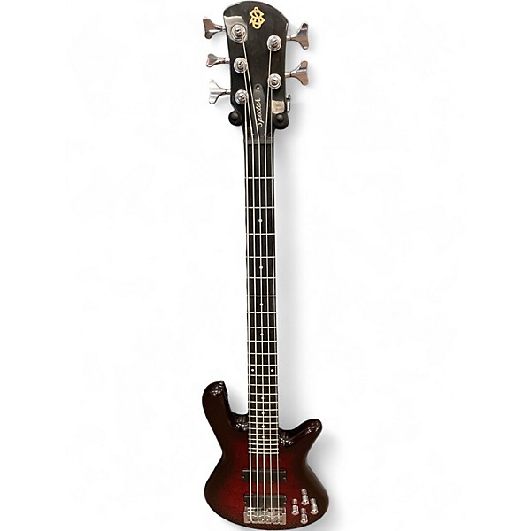 Used Spector Legend 5 Standard BLACK CHERRY Electric Bass Guitar