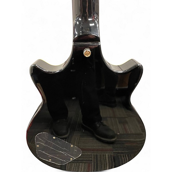 Used Epiphone Genesis Deluxe Pro Charcoal Flame Solid Body Electric Guitar