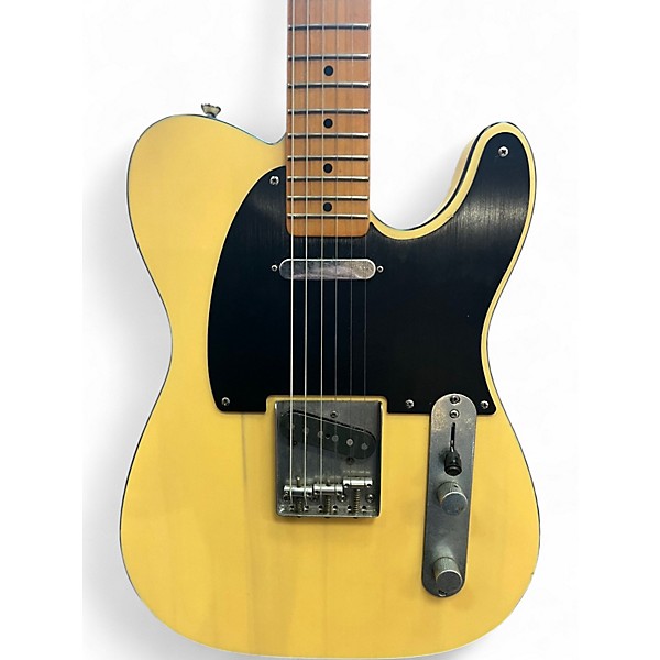 Used Squier 40th Anniversary Vintage Edition Telecaster Butterscotch Solid Body Electric Guitar