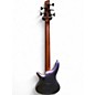 Used Ibanez SR505 5 String Black Aurora Burst Electric Bass Guitar