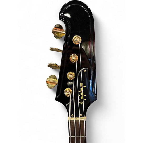 Used Epiphone Thunderbird IV Rex Brown Ebony Electric Bass Guitar