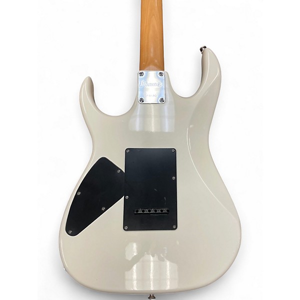Used Ibanez EX SERIES WHITE Solid Body Electric Guitar