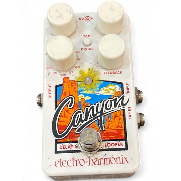 Used Electro-Harmonix Canyon Delay and Looper Effect Pedal