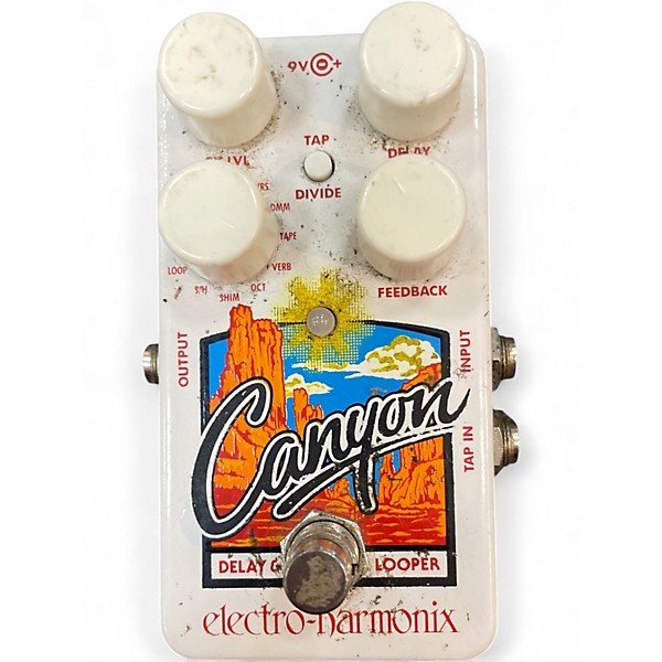 Used Electro-Harmonix Canyon Delay and Looper Effect Pedal