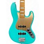 Used Squier 40th Anniversary Jazz Vintage Edition Satin Seafoam Green Electric Bass Guitar thumbnail